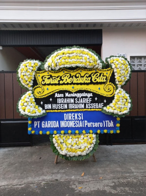 Papan Bunga Duka di Pamanukan