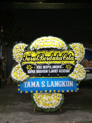 Papan Bunga Duka di Pamanukan