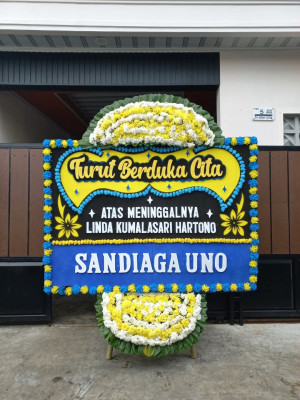 Papan Bunga Duka di Pamanukan