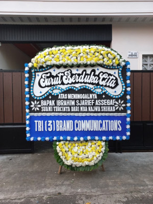 Papan Bunga Duka di Pamanukan
